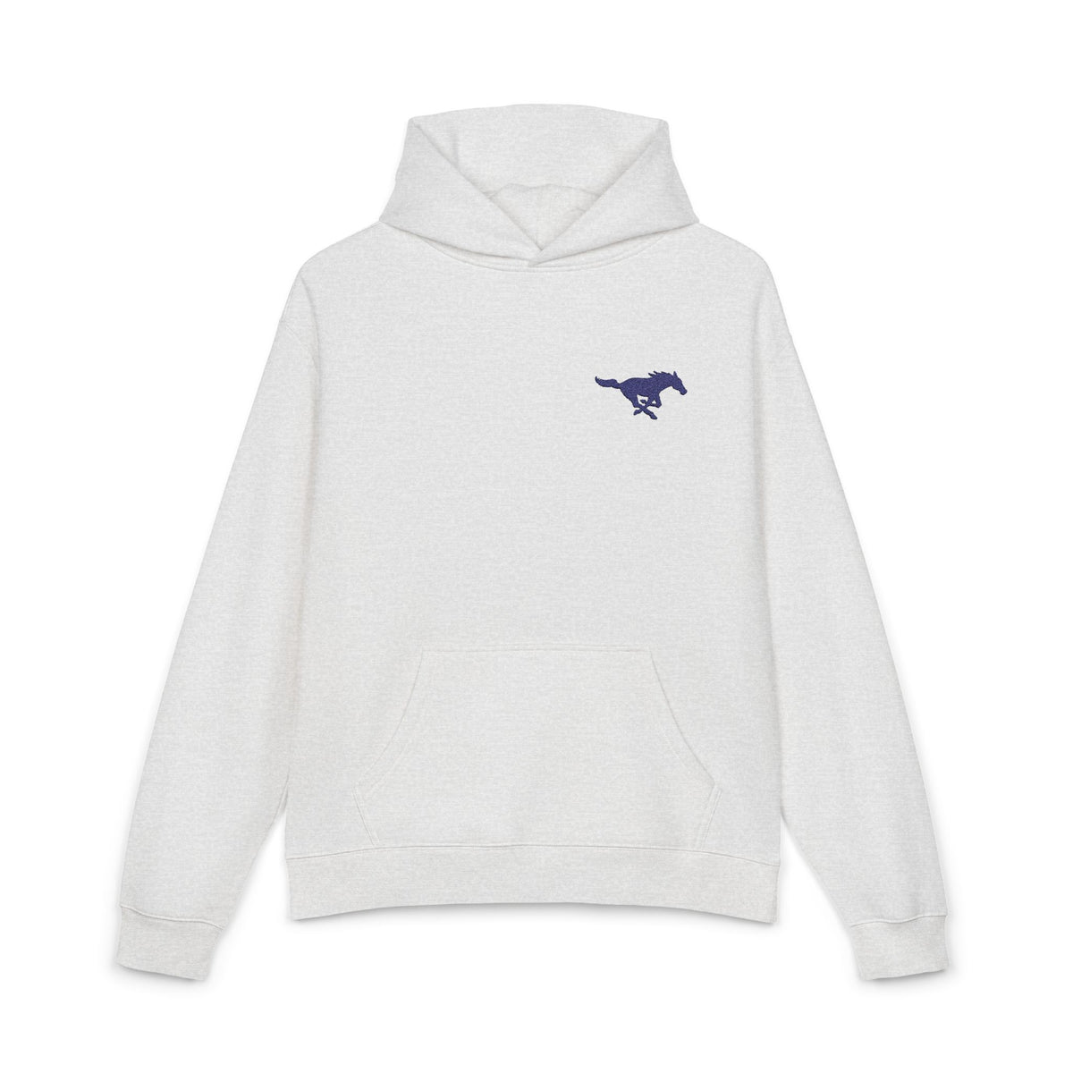 Embroidered Mustang AS Colour Hoodie