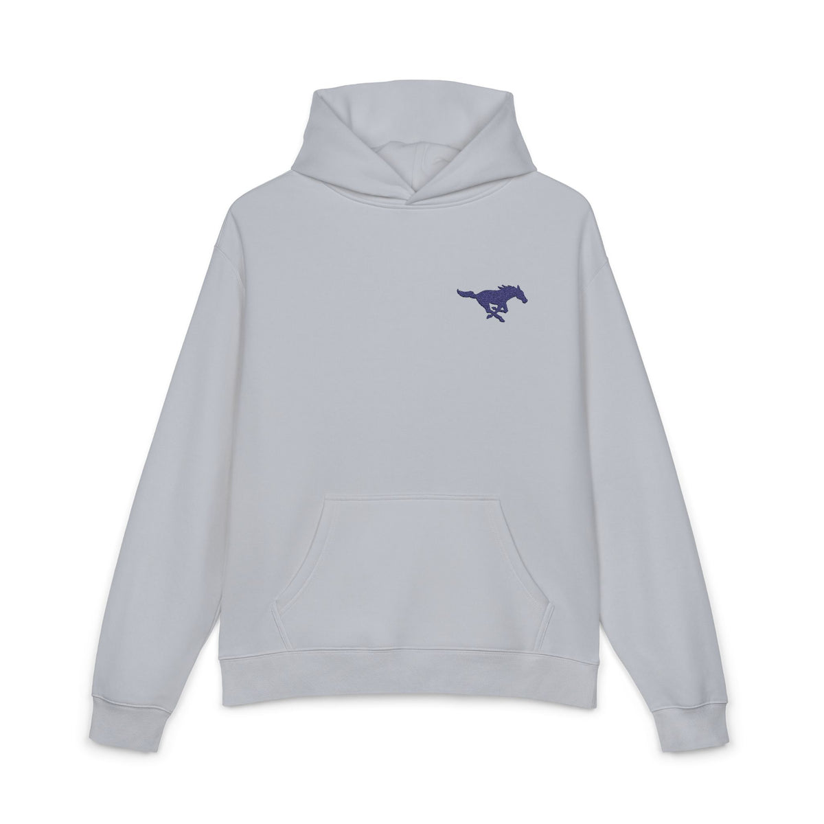 Embroidered Mustang AS Colour Hoodie