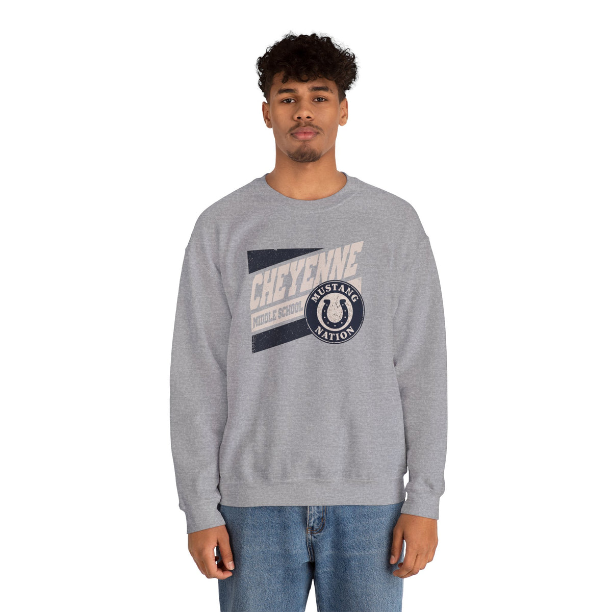 Mustang Nation Crewneck Sweatshirt