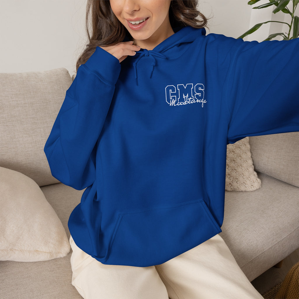 CMS Hoodie front and back