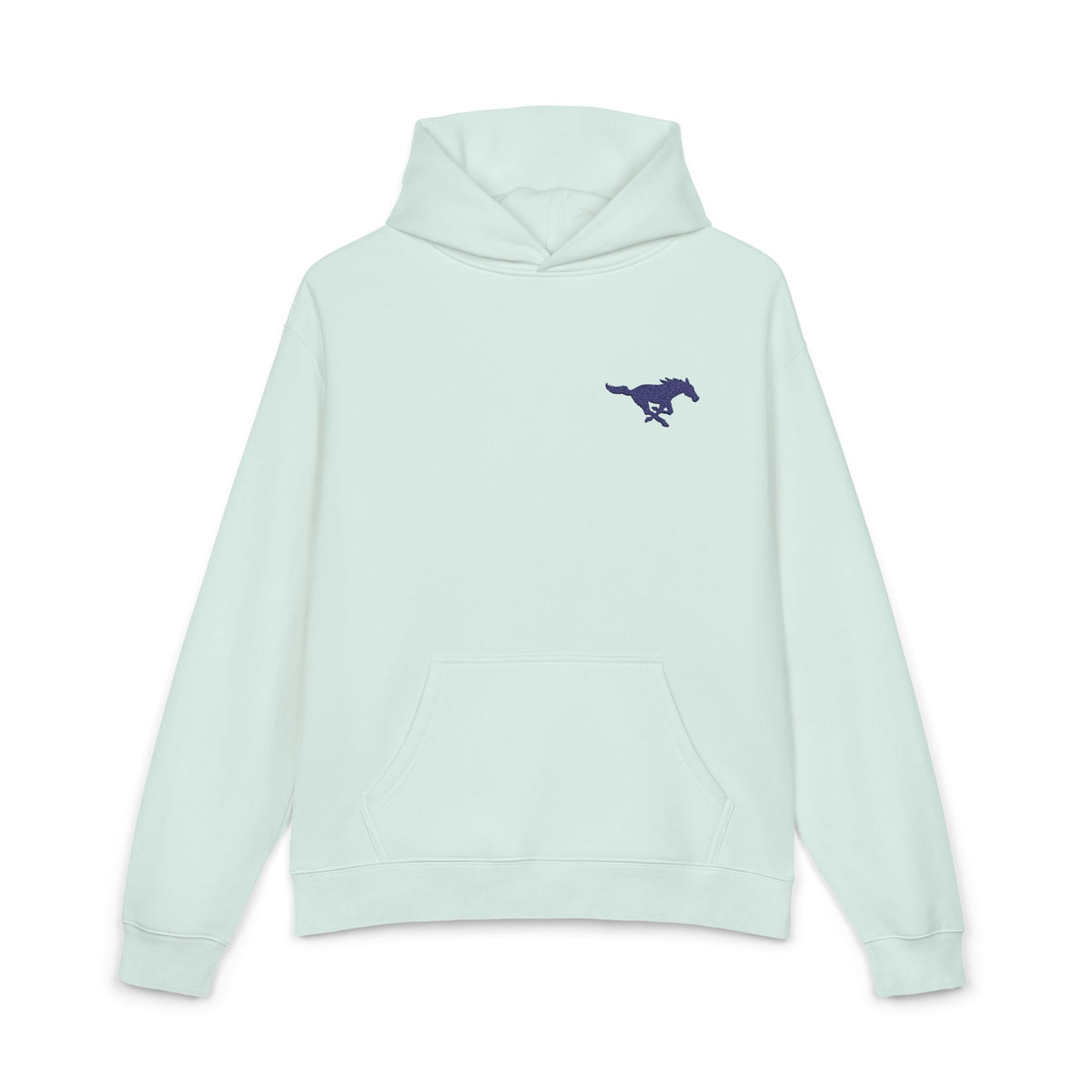 Embroidered Mustang AS Colour Hoodie