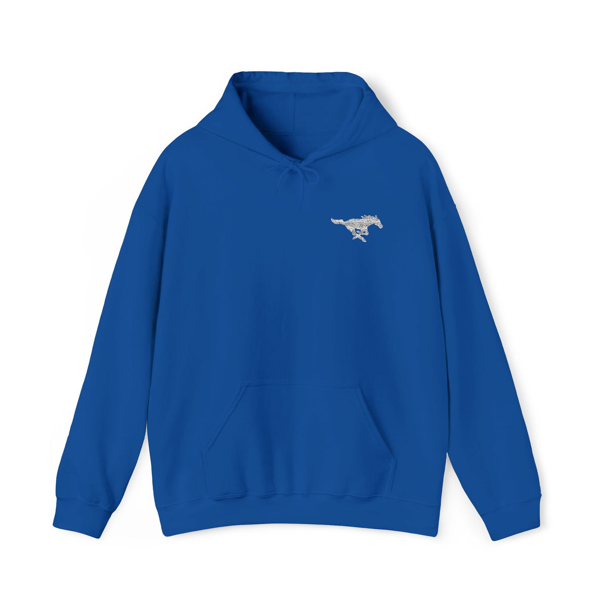 Embroidered Mustang Heavy Blend™ Hoodie