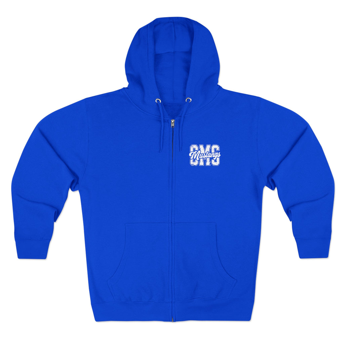 CMS Mustangs Zip Hoodie