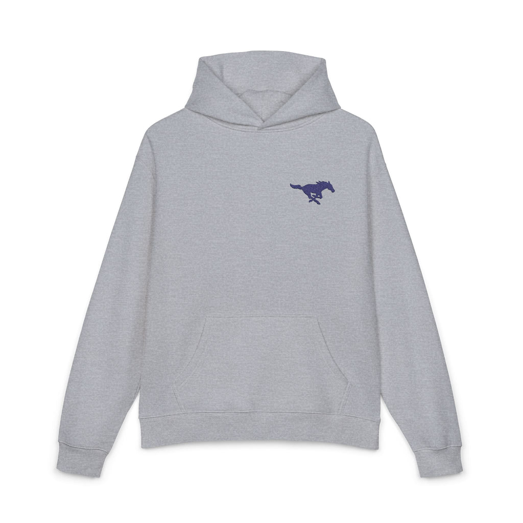 Embroidered Mustang AS Colour Hoodie