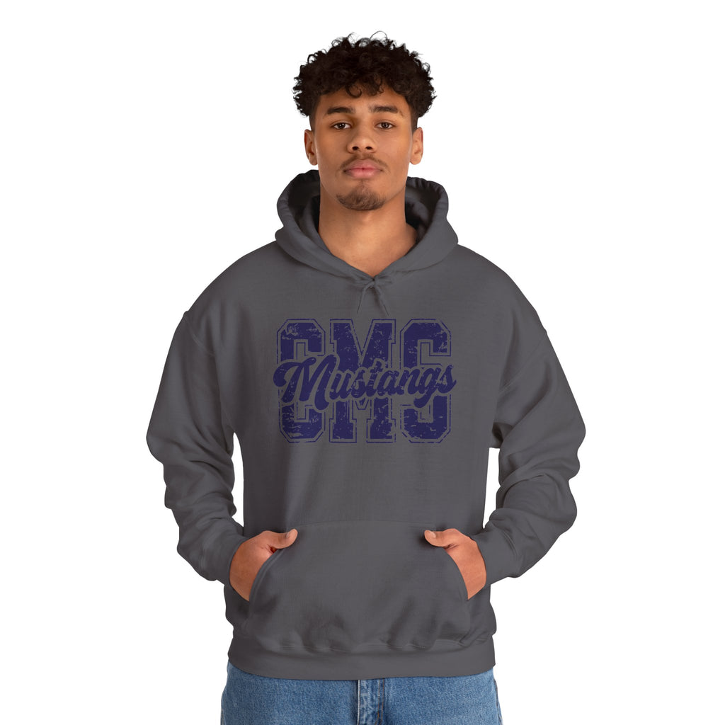 CMS Mustangs Hooded Sweatshirt