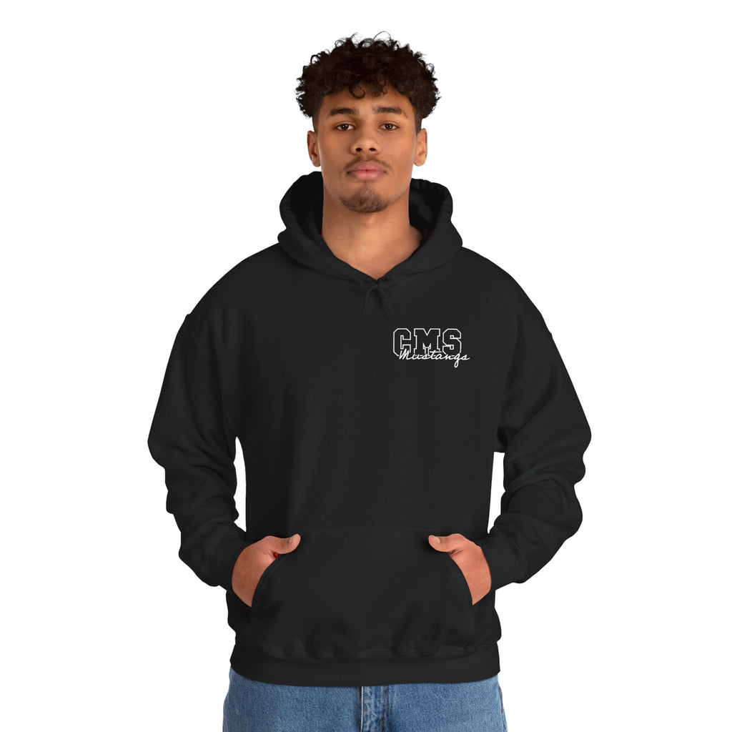 CMS Hoodie front and back