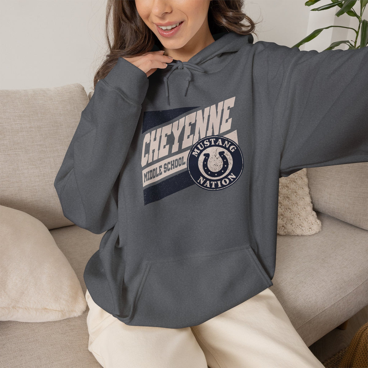 Mustang Nation Hooded Sweatshirt