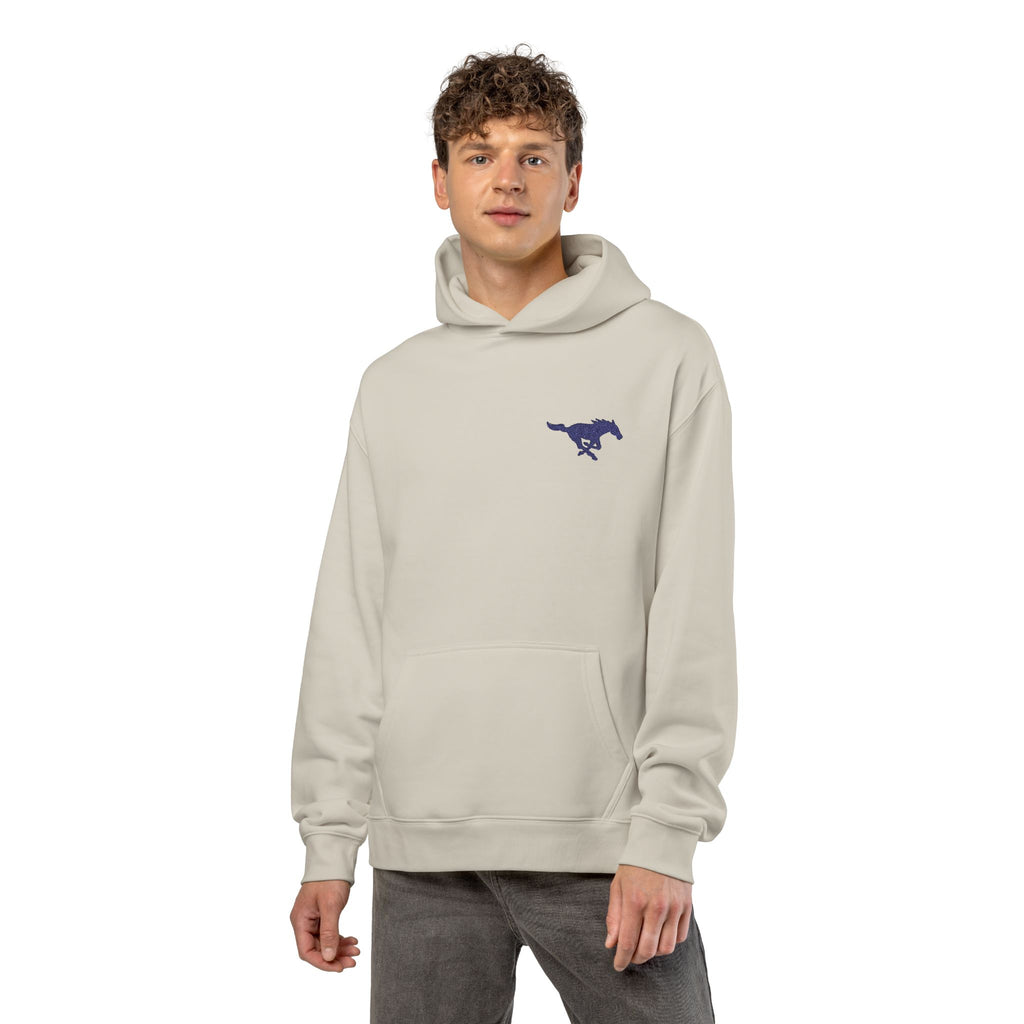 Embroidered Mustang AS Colour Hoodie