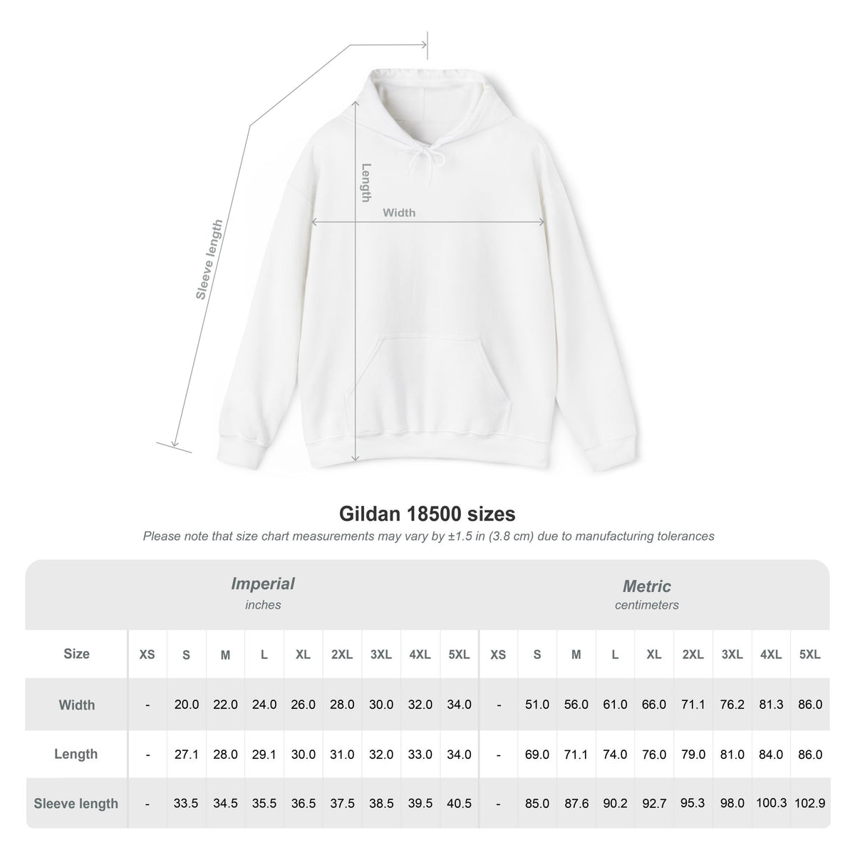 Embroidered Mustang Heavy Blend™ Hoodie