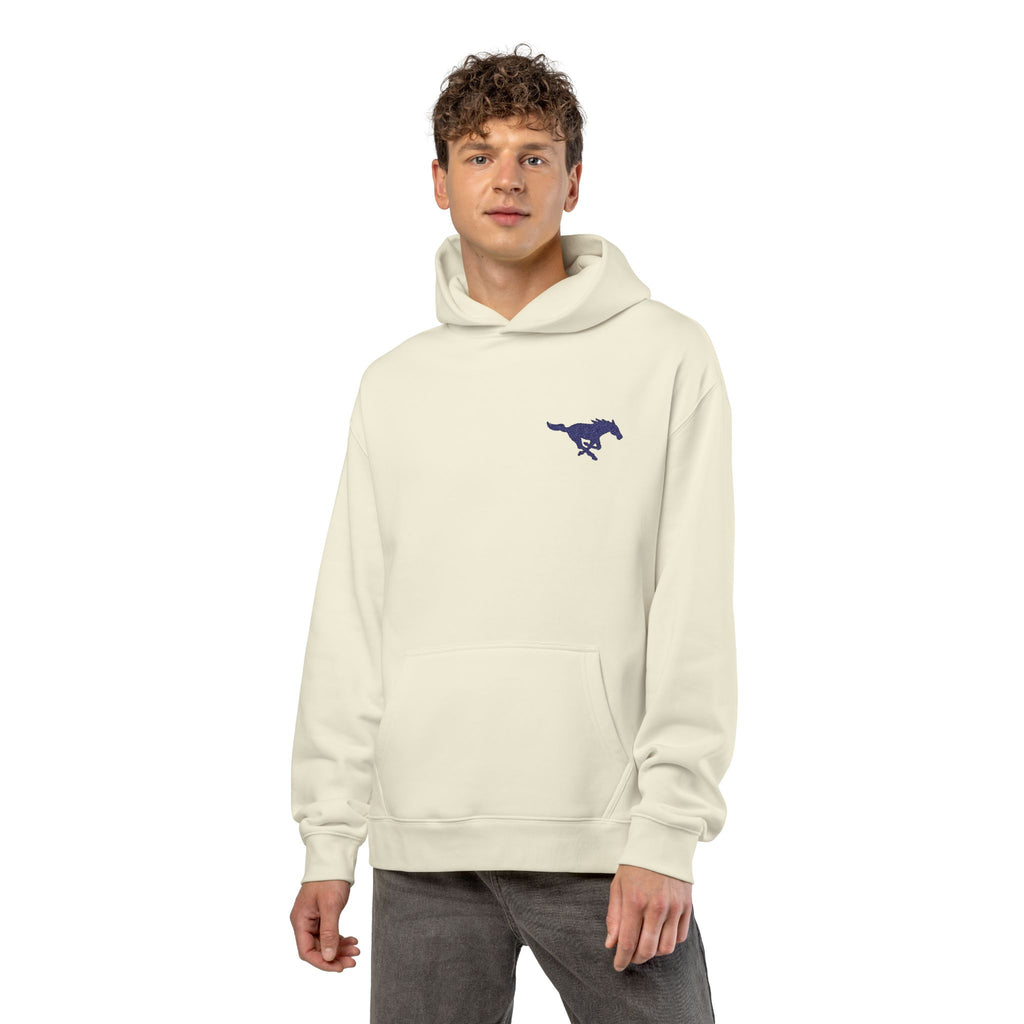 Embroidered Mustang AS Colour Hoodie