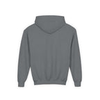 YOUTH Embroidered Blue Mustang Hoodie