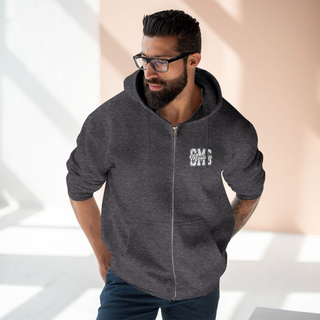 CMS Mustangs Zip Hoodie