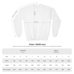 YOUTH Embroidered White Mustang Crewneck Sweatshirt