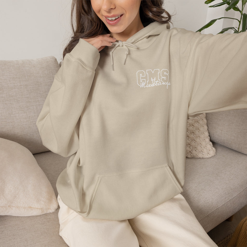CMS Hoodie front and back